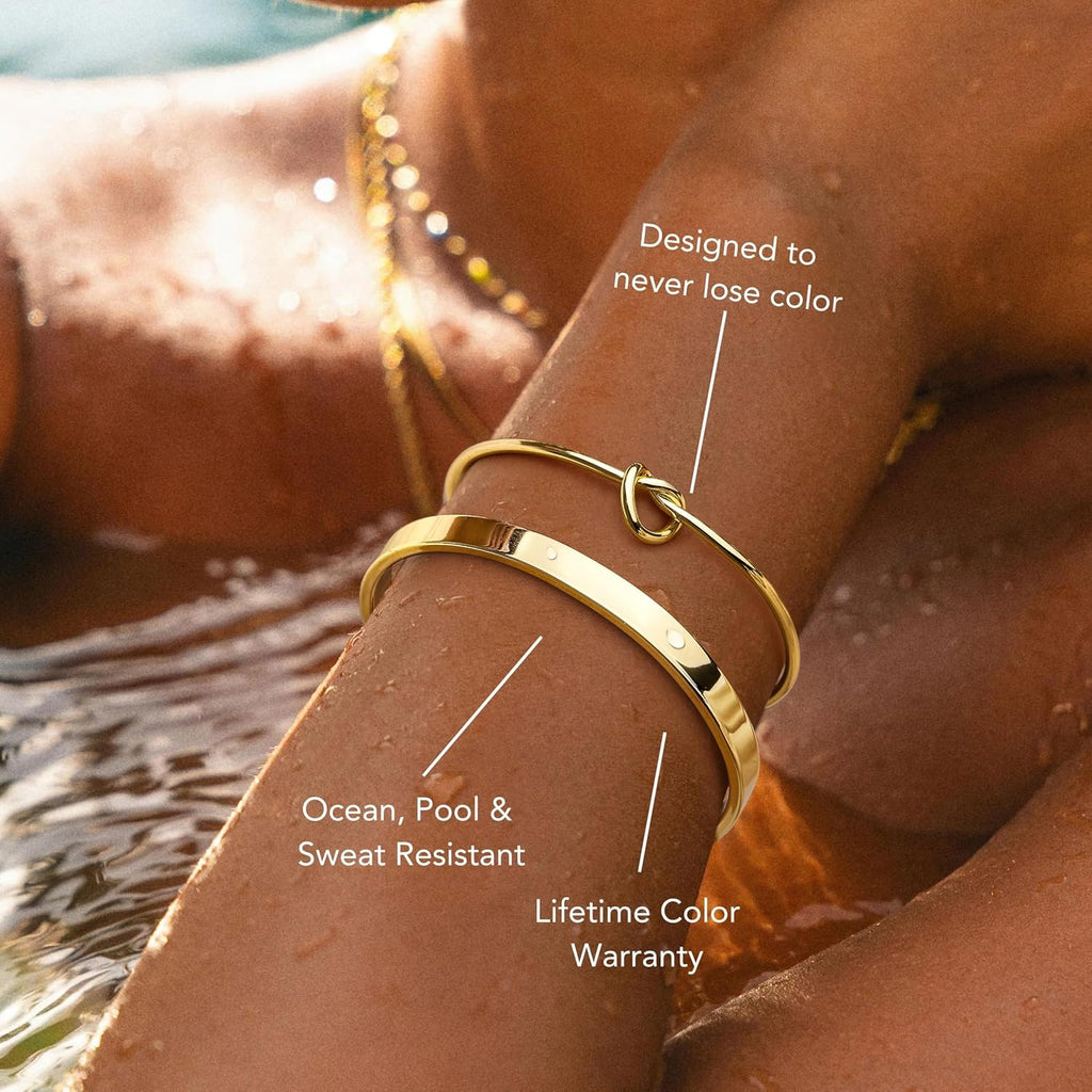Everyday Stack — 5-Piece Waterproof Bracelet Set